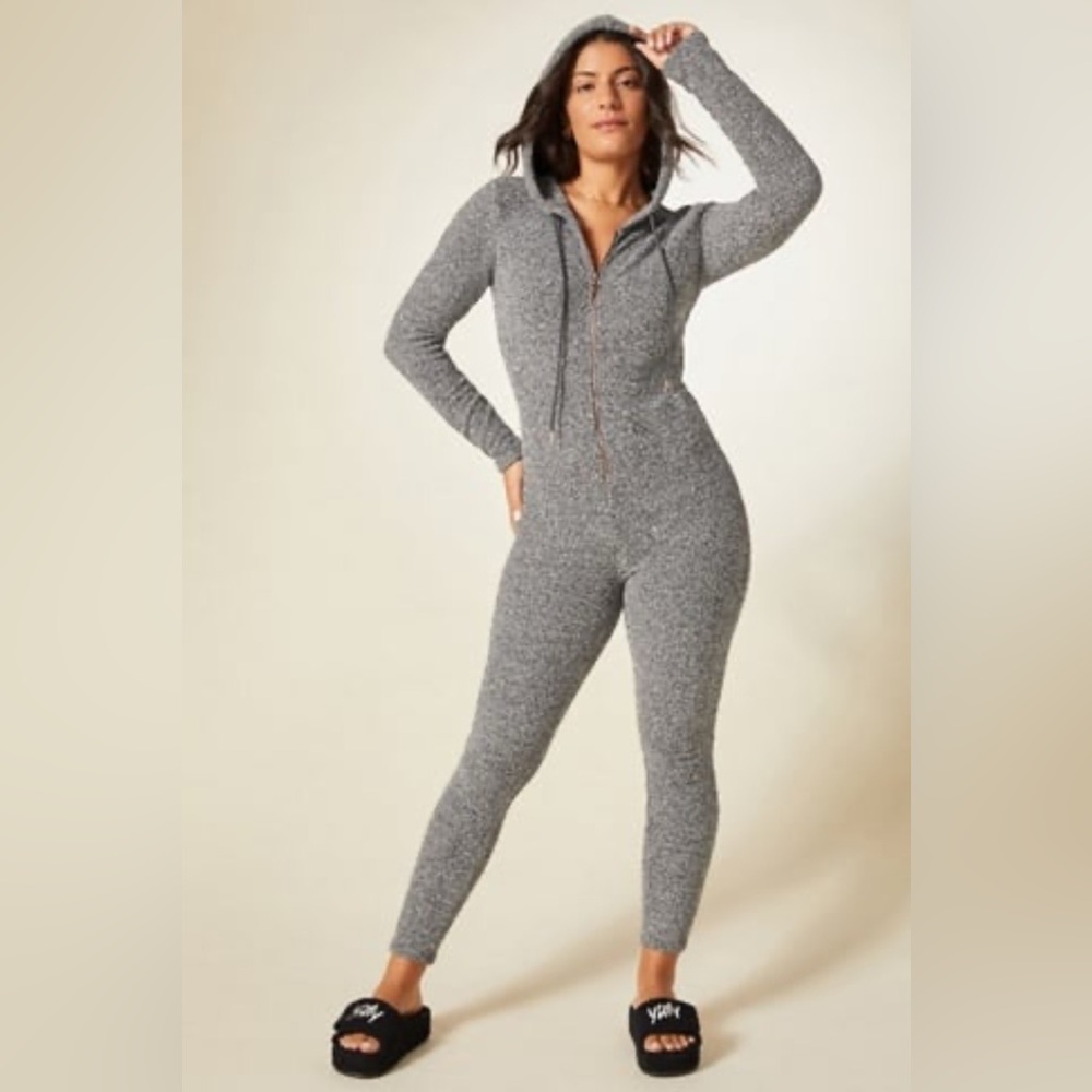 Yitty Pet Me Heart Pocket Onesie-Gray- Size 1X
